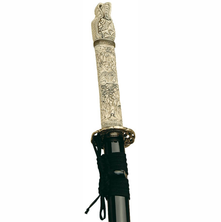 Wakizashi Inmortal con vaina negra Marto 421