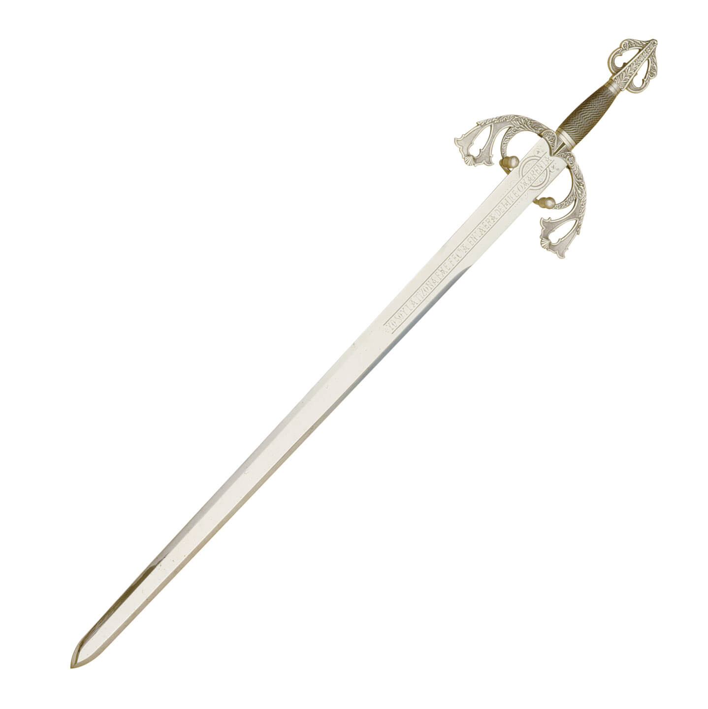 Espada Tizona del Cid bronce con hoja grabada Marto 383