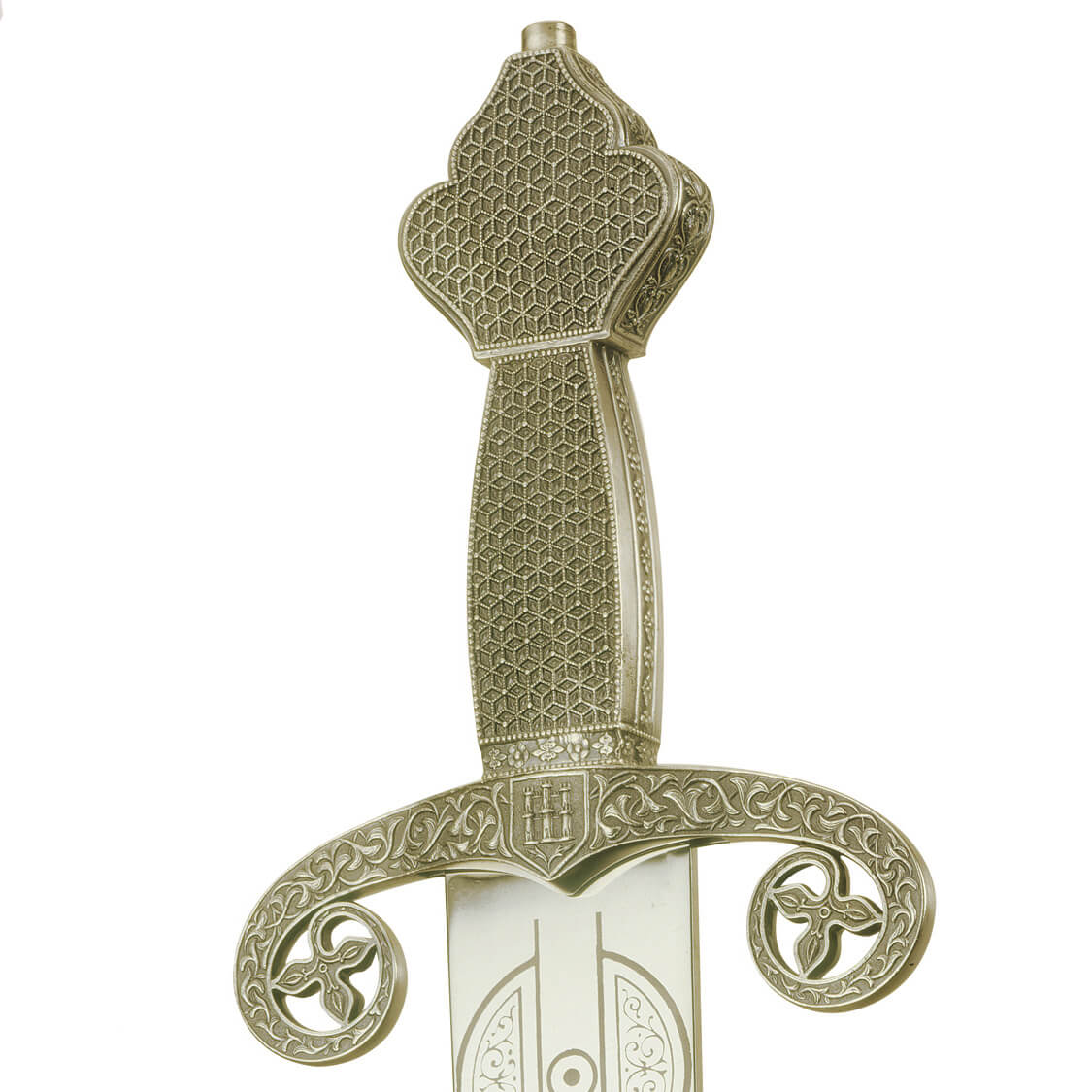 Espada de San Fernando bronce con hoja grabada Marto 384