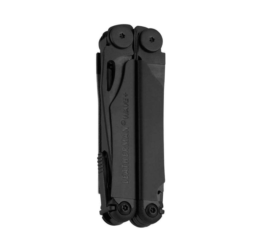 Alicate multiherramienta Leatherman Wave+ óxido negro con 18 funciones