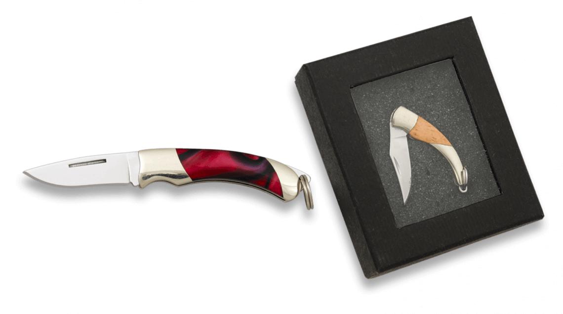 Navaja de ALBAINOX miniatura DIJE con hoja de 2,6 cm y longitud t...