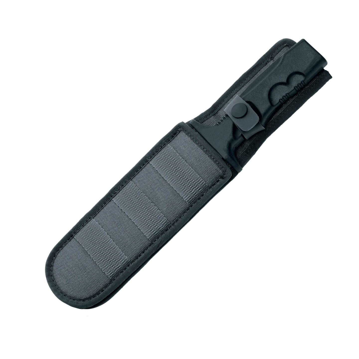 Couteau tactique Fox Military Predator Spetsnaz avec manche en forprene noir et lame N690Co