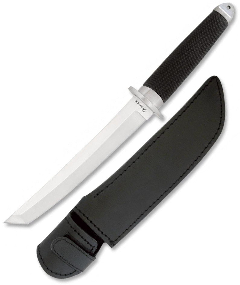 Cuchillo táctico Albainox Tanto con funda de polipiel y hoja de 1...