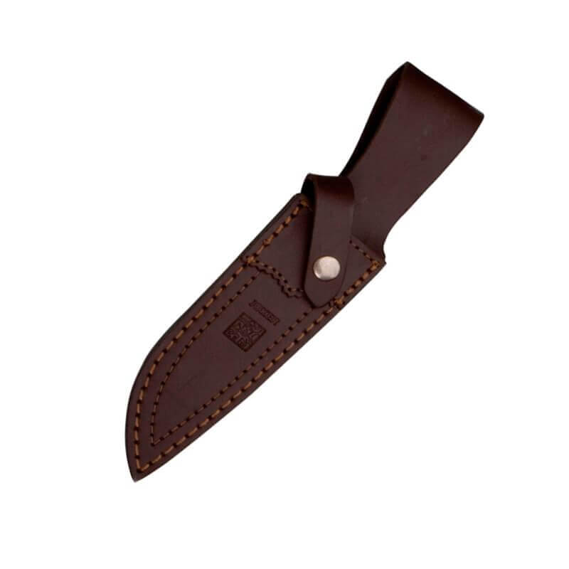 Cuchillo de caza Joker Tigre con mango de asta de ciervo y hoja de 14 cm