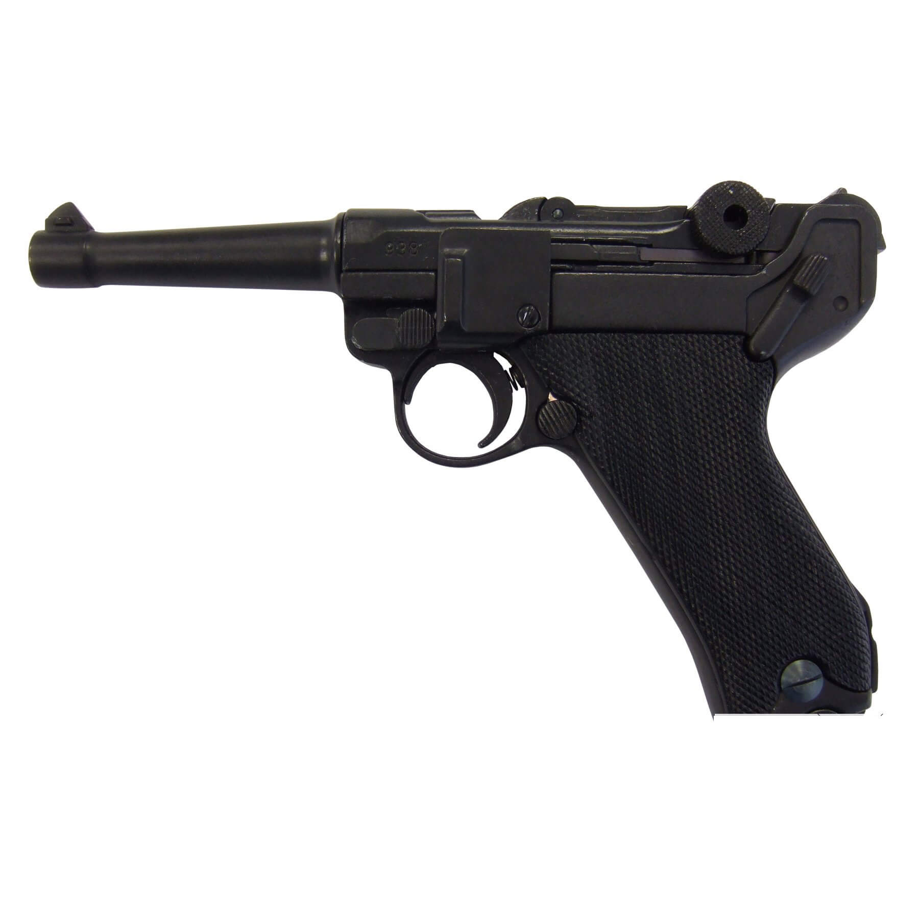 Pistolet Parabellum Luger P08, Allemagne 1898 en métal et poignée...