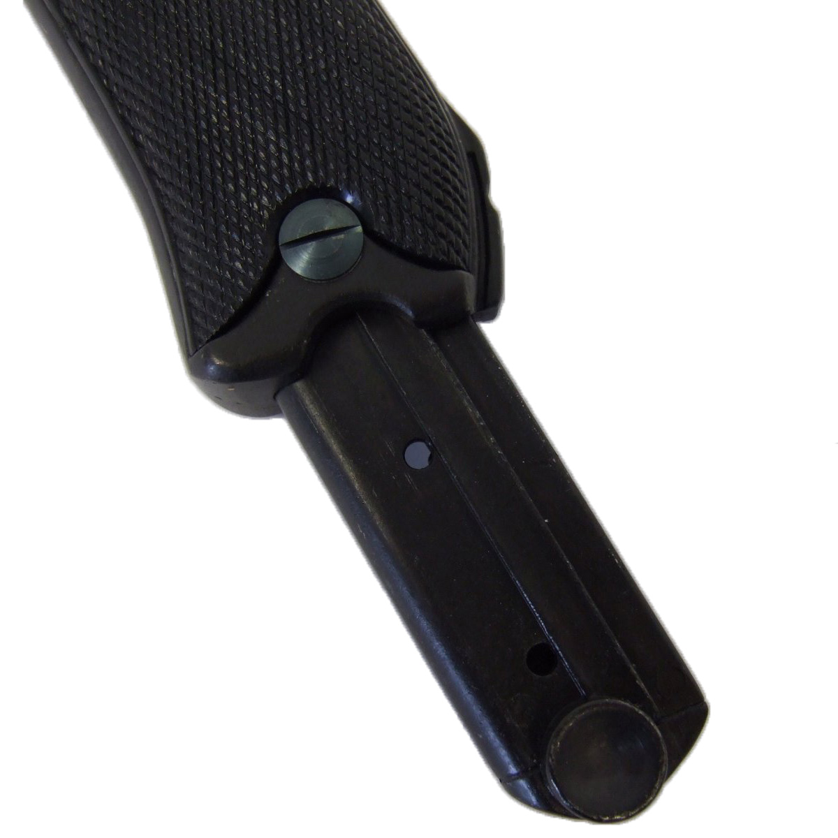 Pistolet Parabellum Luger P08, Allemagne 1898 en métal et poignées en plastique noir