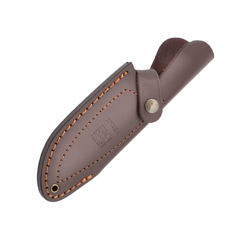 Couteau de chasse Joker Montés avec manche en endurance avec virole et lame de 10 cm