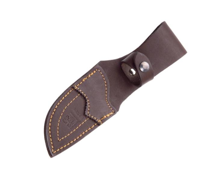 Cuchillo de desollar Joker Venado con puño de madera de olivo y virola