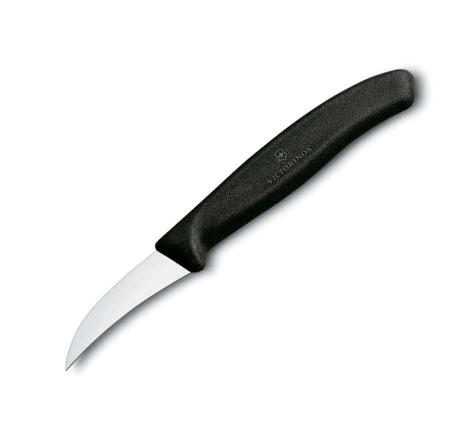 Victorinox Classic Gemüsemesser mit gebogener, glatter Klinge und...