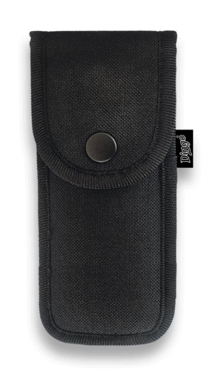 Funda para navajas de color negro hecho de nylon negro acolchado