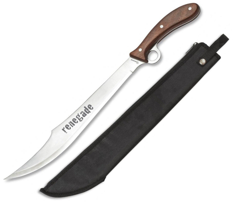 Machete cortacañas Renegade Albainox con hoja de 42,5 cm de largo