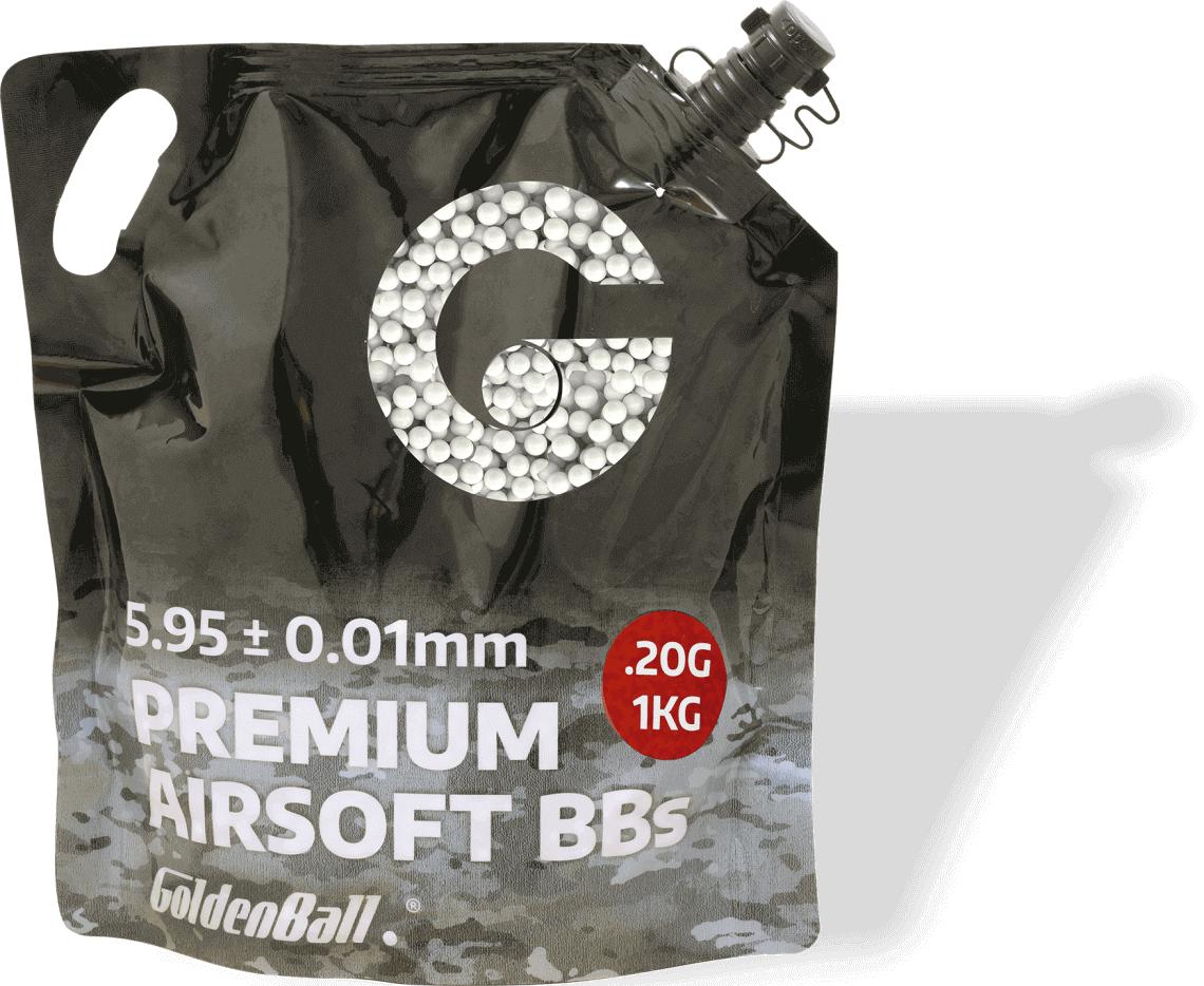 Bolsa de un kilo con bolas de plástico blancas de 0,20 gramos de ...