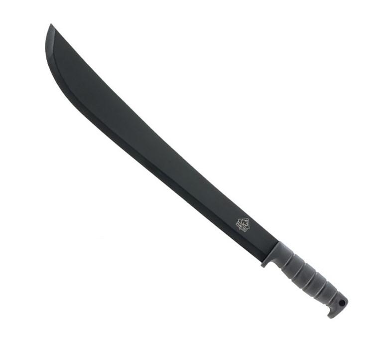 Machete latino puma tec con hoja recta de 44.1 cm y mango de cauc...