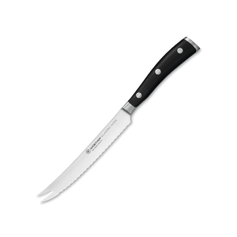 Cuchillo para tomate con hoja dentada y pinchos de 14 cm Wusthof ...