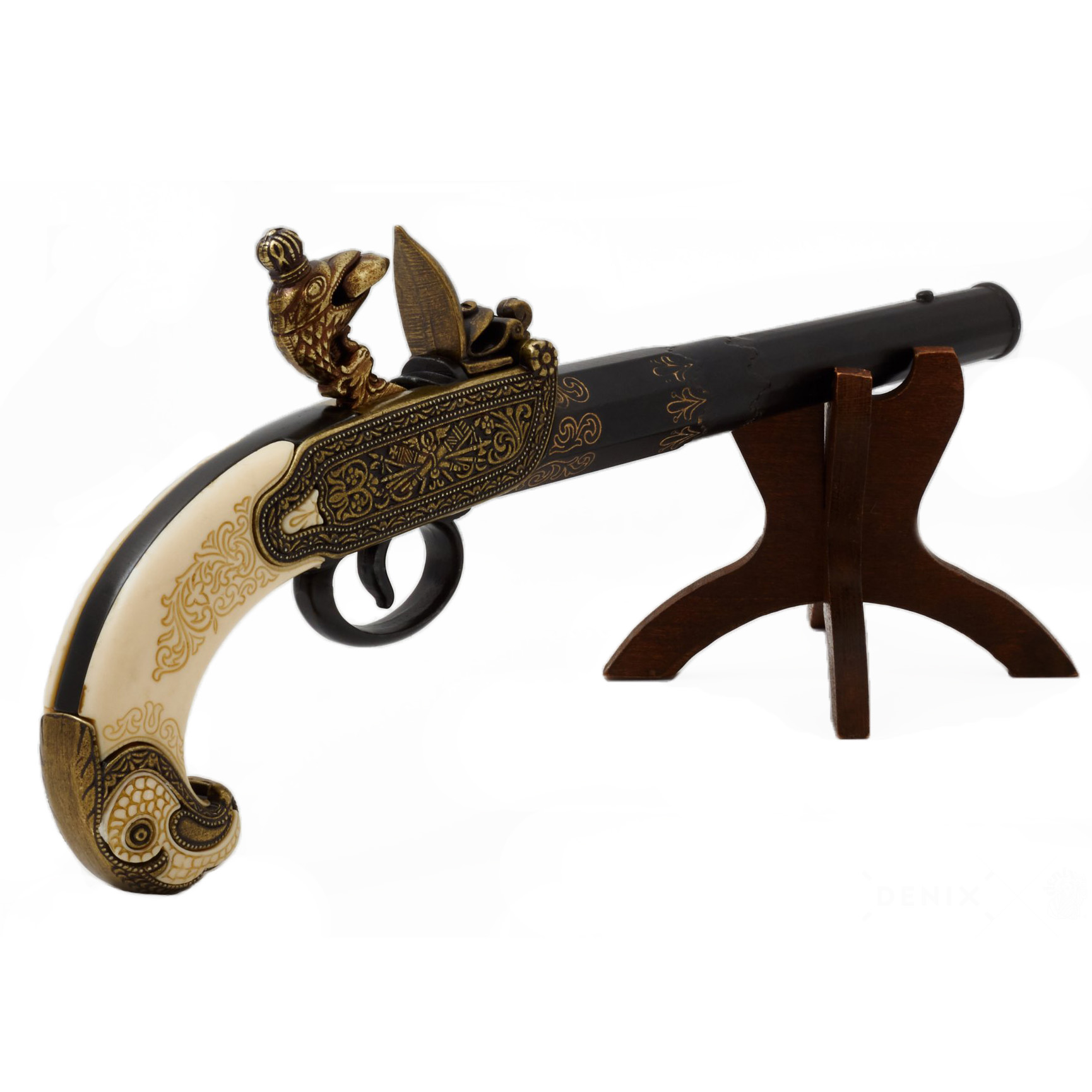 Pistolet à silex, Toula Russie XVIIIe siècle