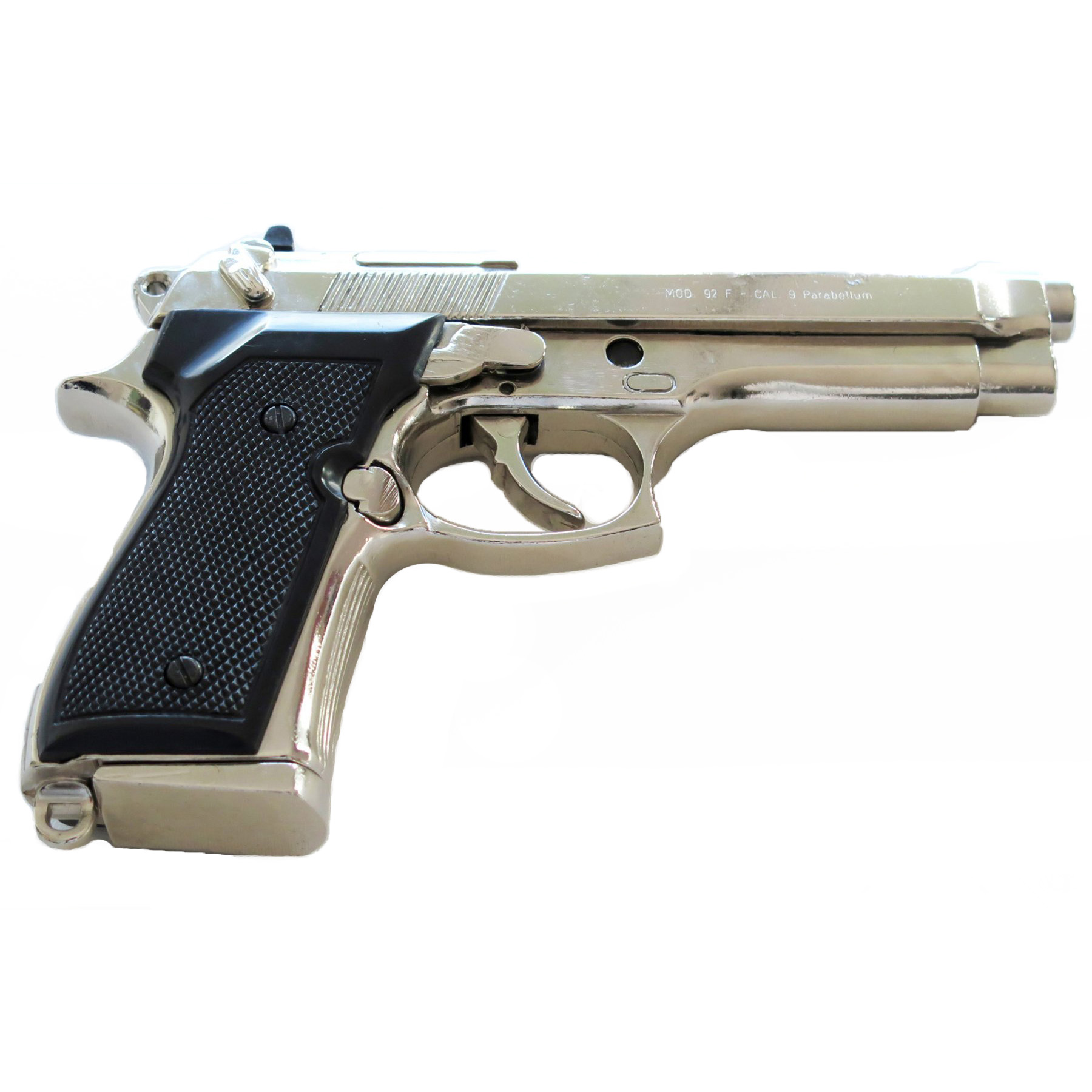 Réplica pistola Beretta 92 F 9 mm Parabellum, Italia 1975 de metal y plástico