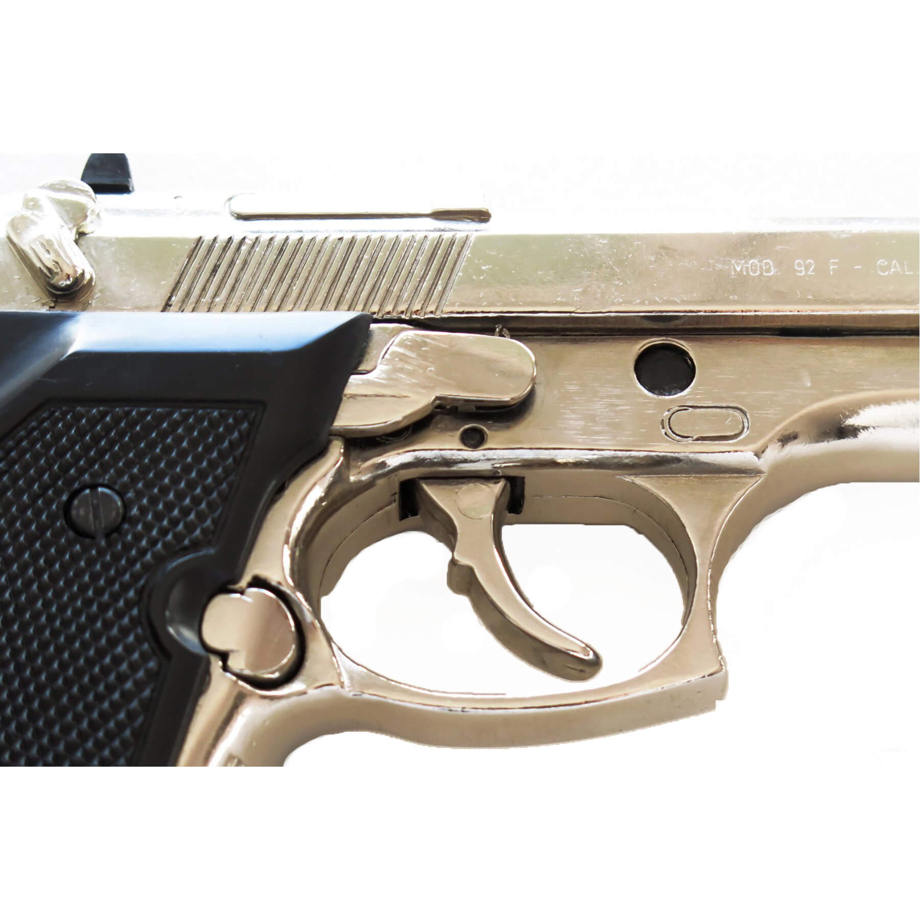 Réplica pistola Beretta 92 F 9 mm Parabellum, Italia 1975 de metal y plástico