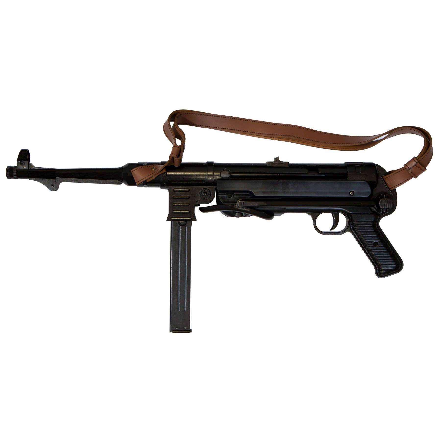 Réplique de mitrailleuse MP40, Allemagne 1940 en métal et plastique