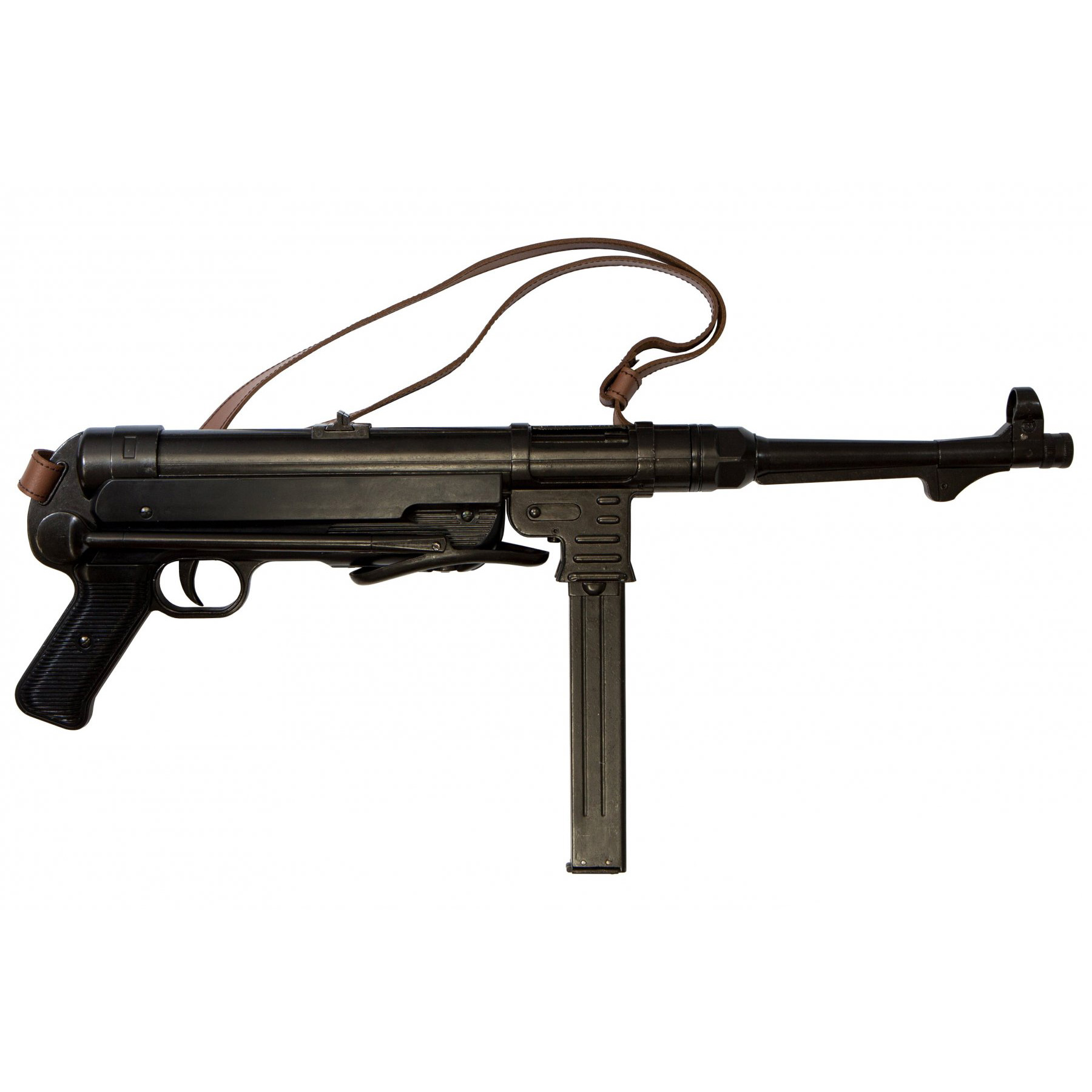 Réplique de mitrailleuse MP40, Allemagne 1940 en métal et plastique