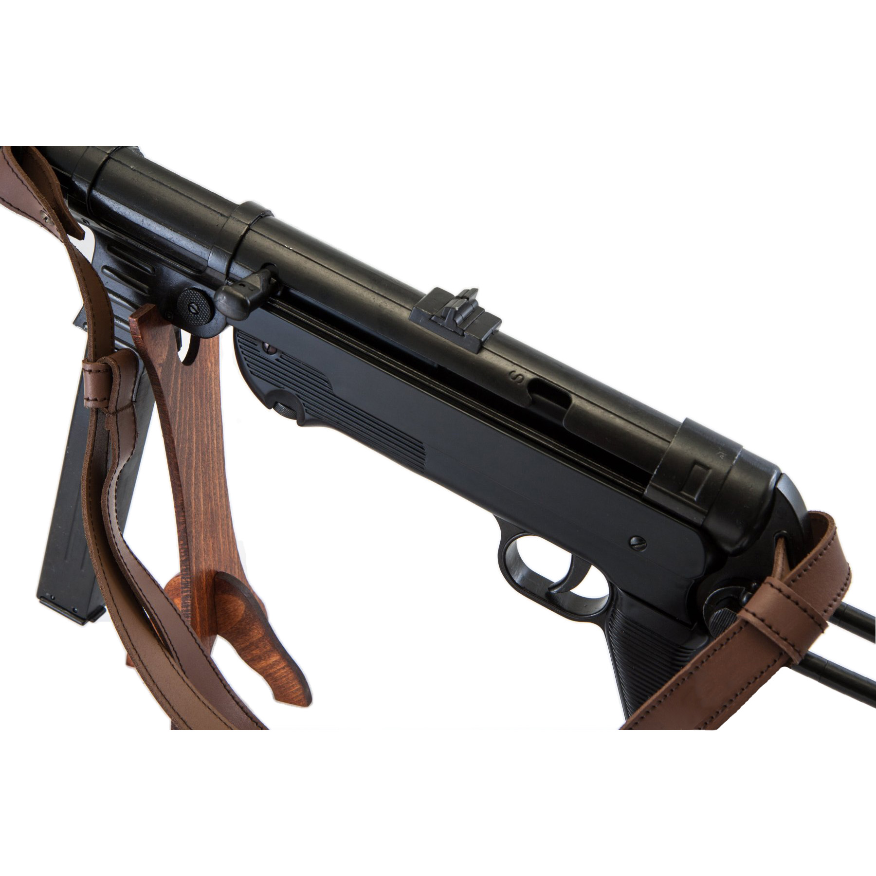 Réplique de mitrailleuse MP40, Allemagne 1940 en métal et plastique