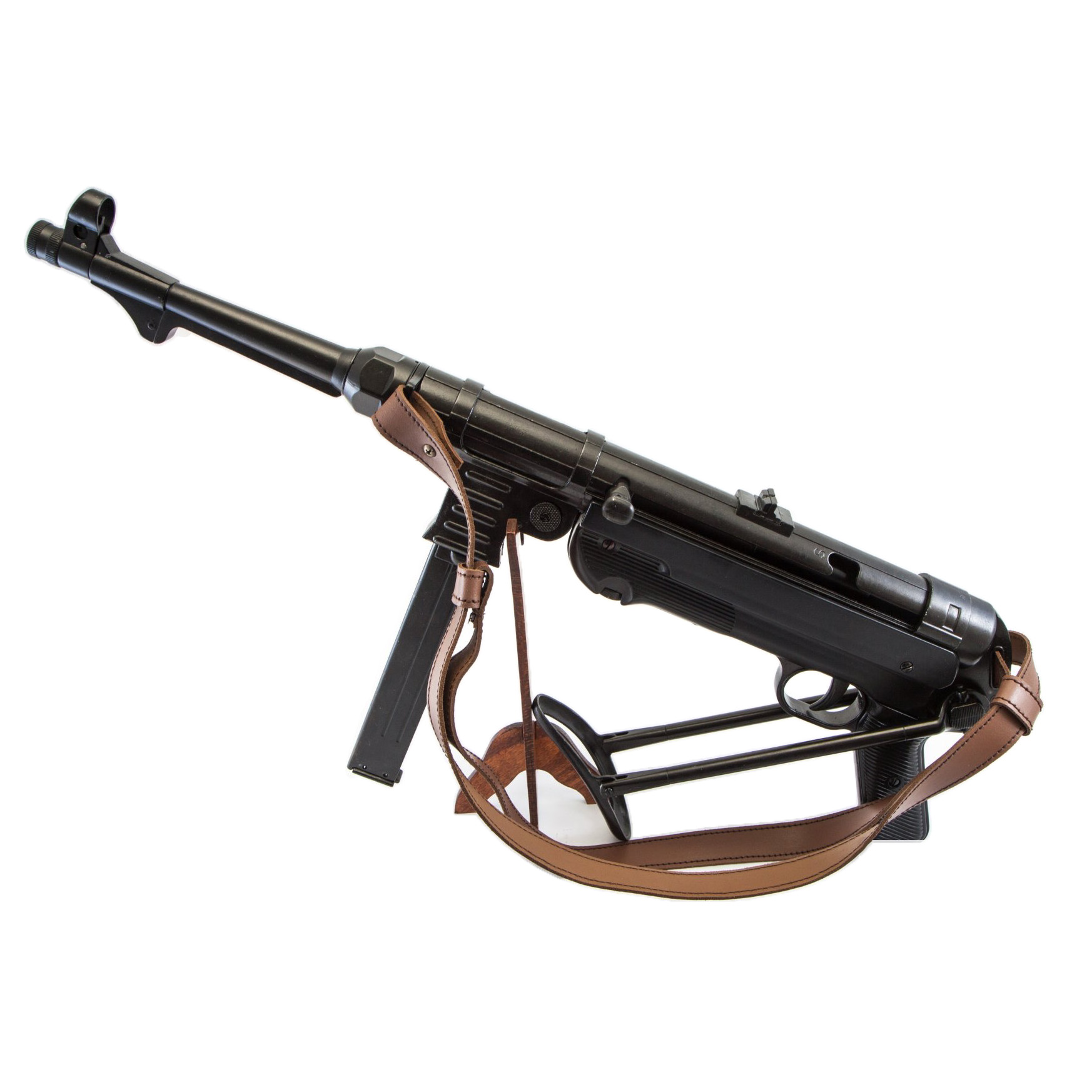 Réplique de mitrailleuse MP40, Allemagne 1940 en métal et plastique