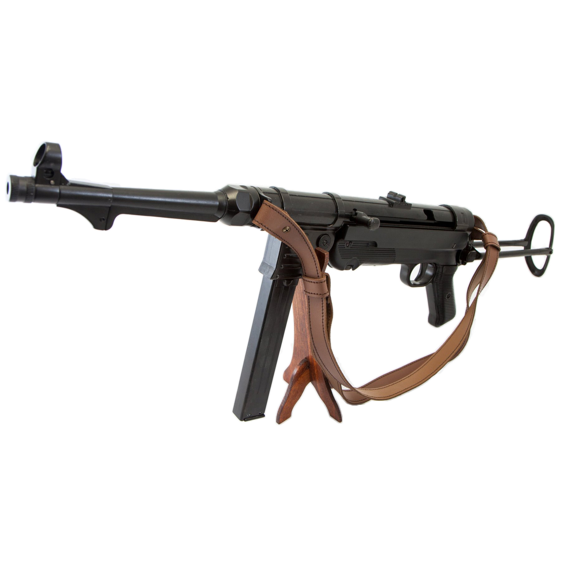 Réplique de mitrailleuse MP40, Allemagne 1940 en métal et plastique