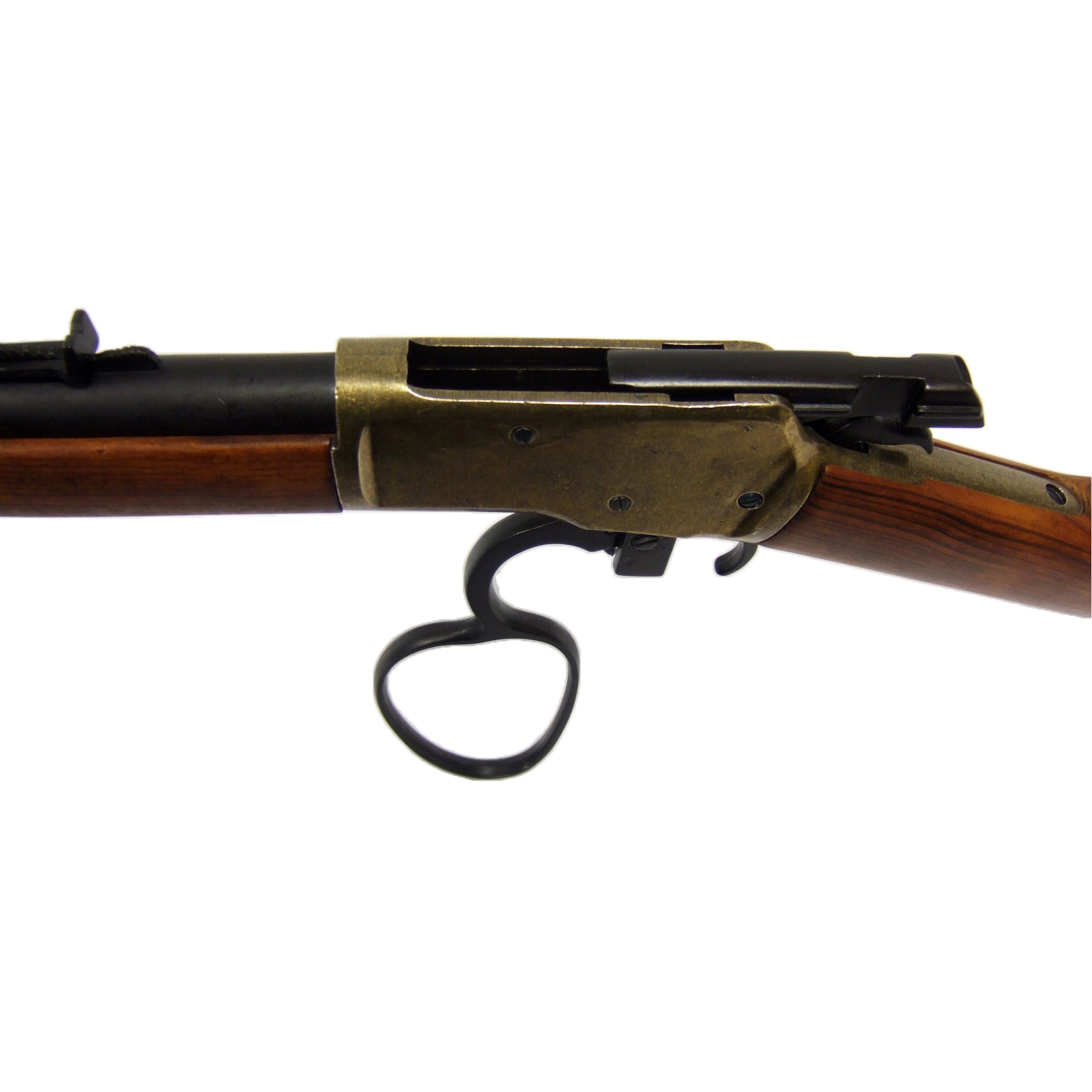 Carabine modèle 92, USA 1892, en métal finition laiton et bois