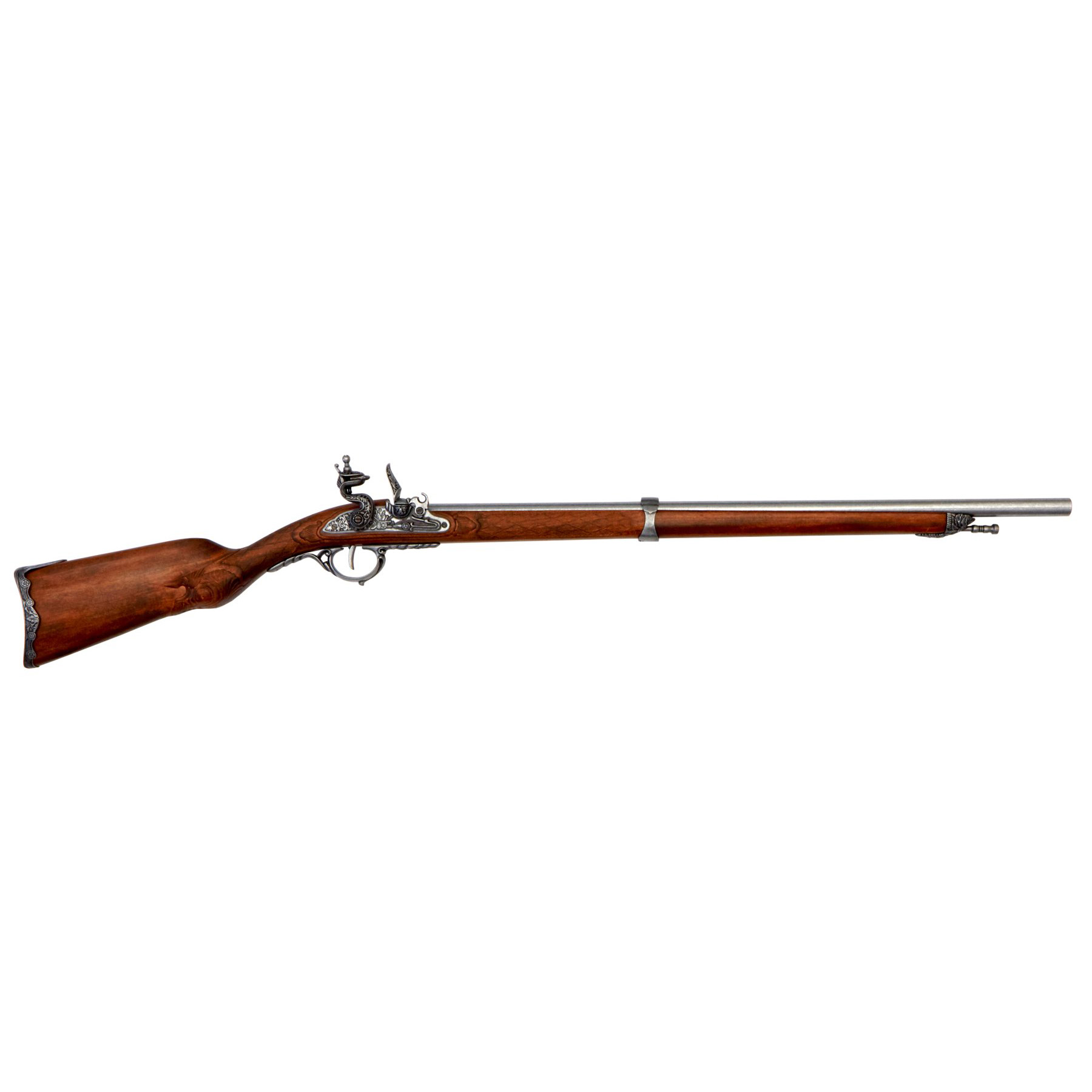 Fusil à silex, France 1807, en bois et métal