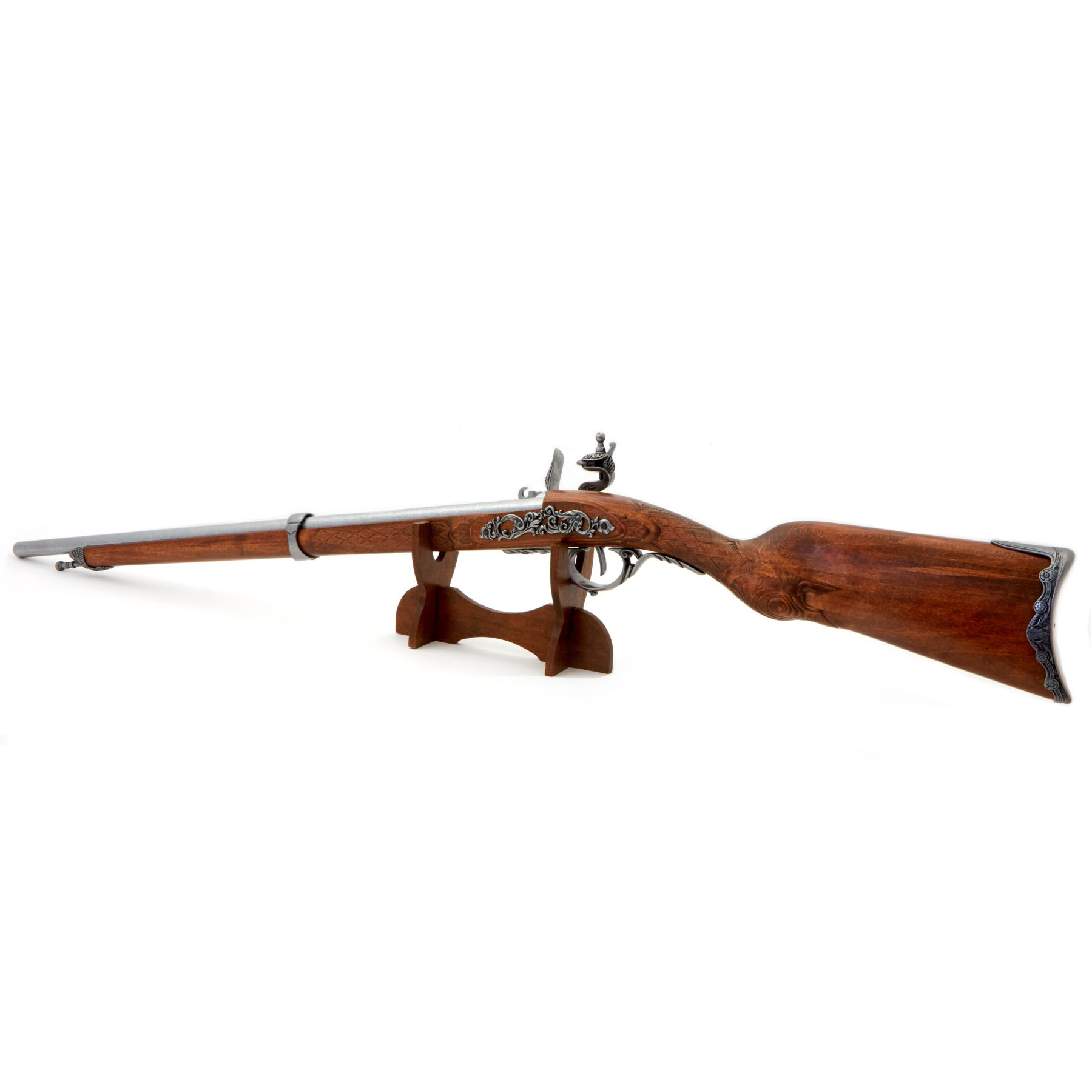 Fusil à silex, France 1807, en bois et métal