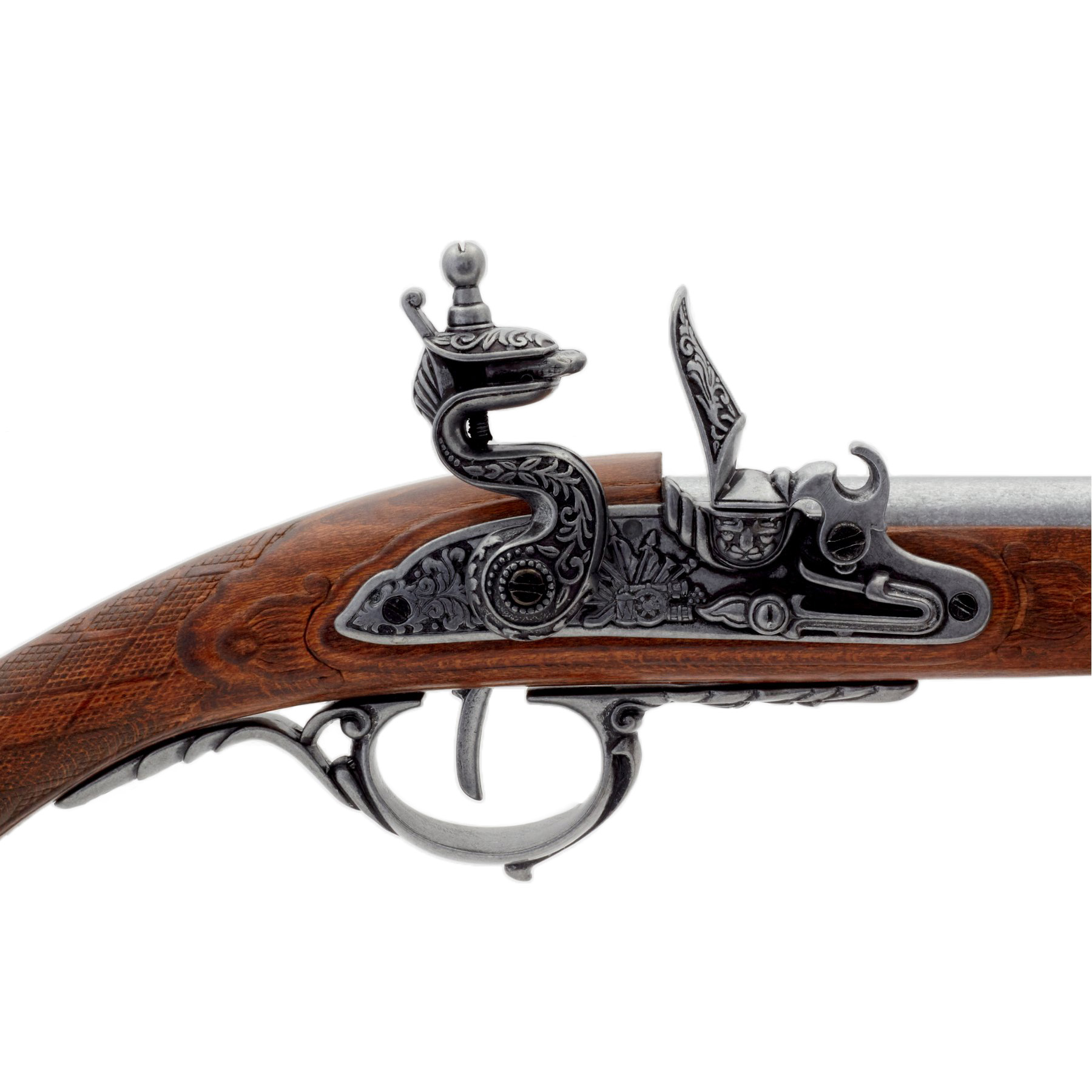 Fusil à silex, France 1807, en bois et métal