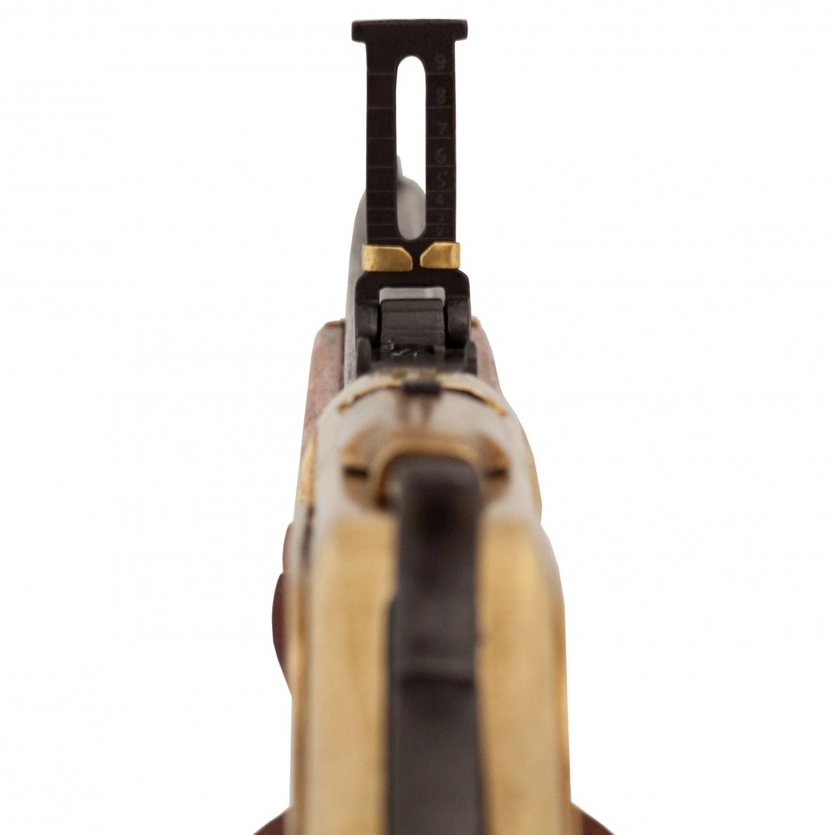 Carabine modèle 73, USA 1873, en métal finition laiton et bois