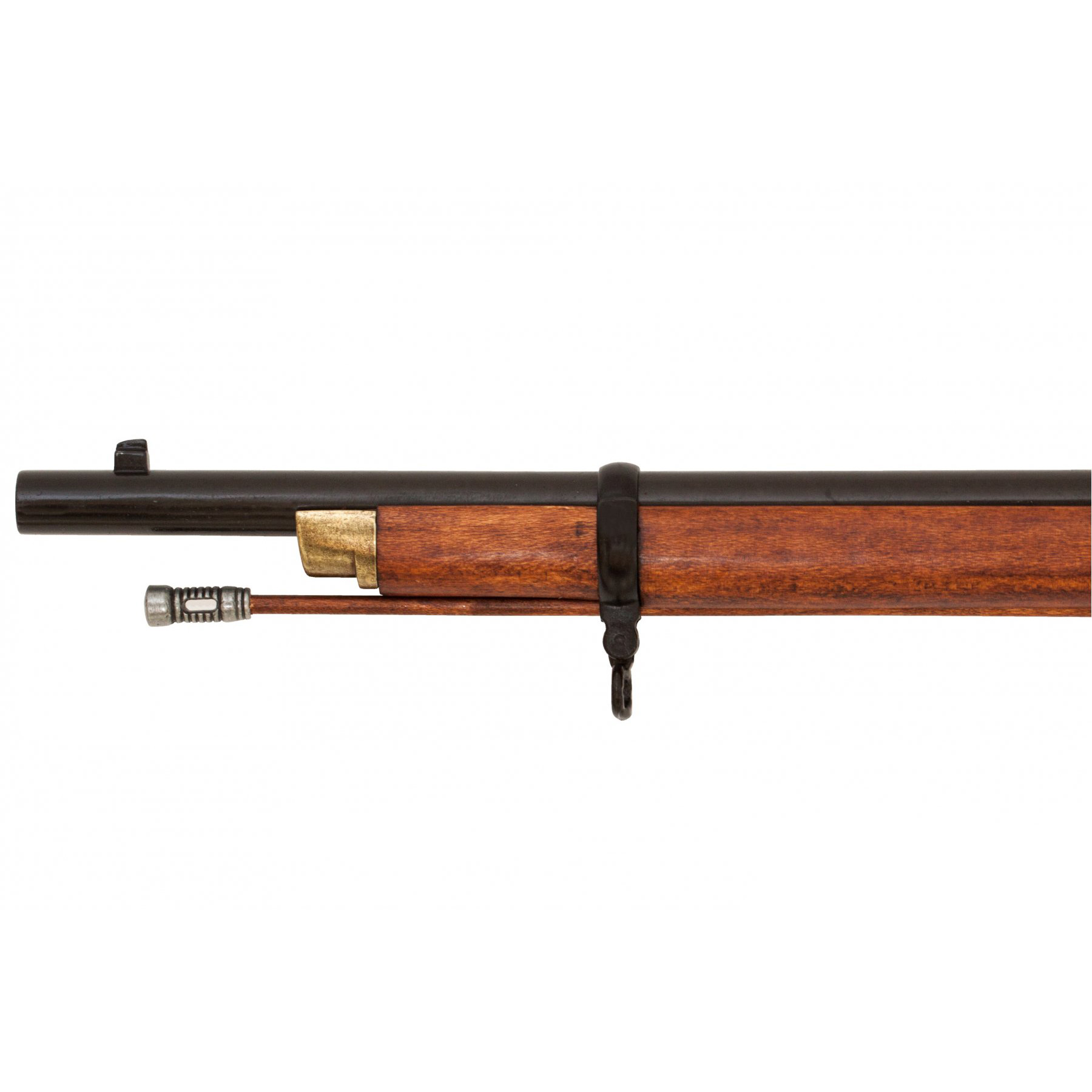 Fusil mosquete P-1853 Enfield, Inglaterra 1853, fabricado en metal acabado latón y madera