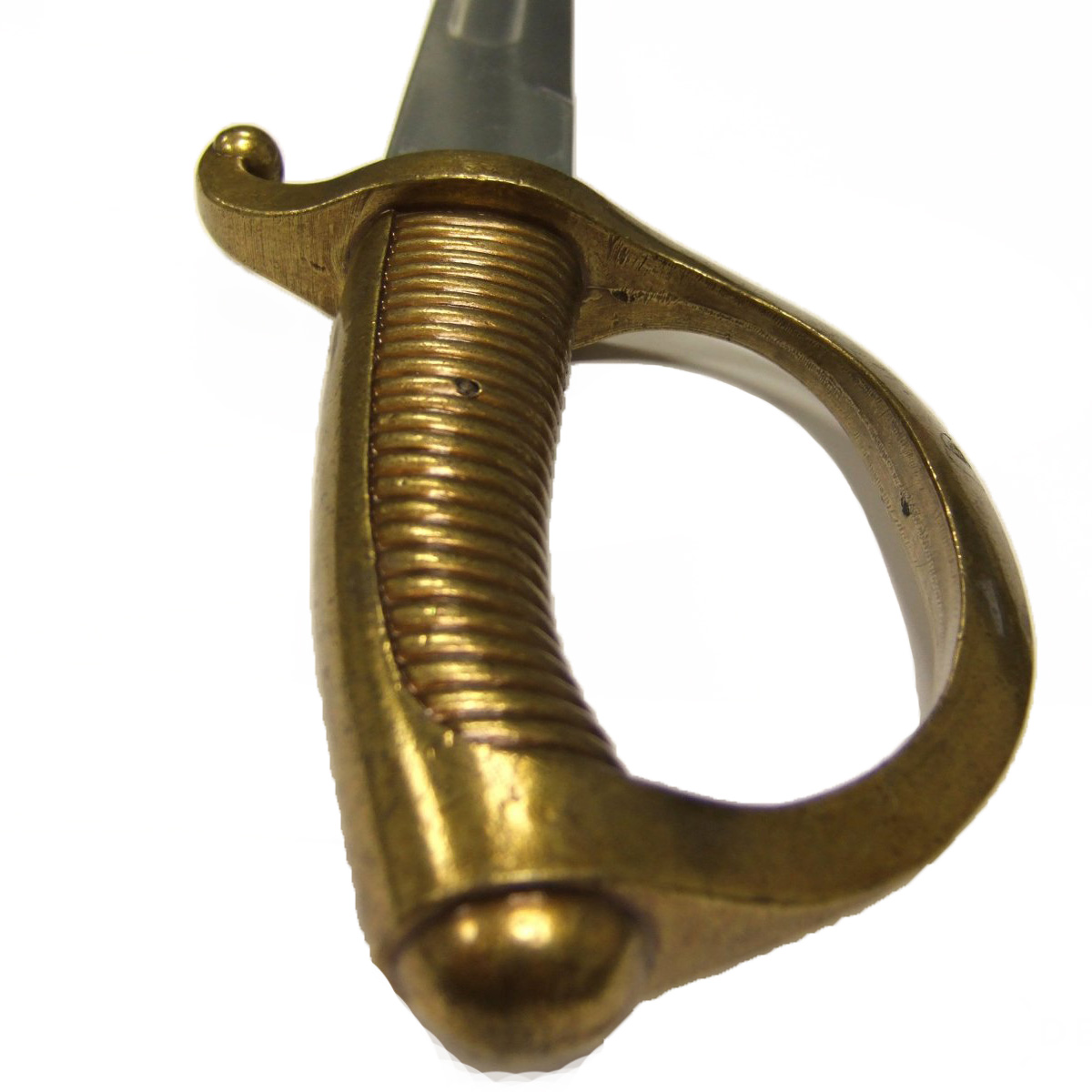 Sabre briquet, France 19ème siècle, en métal avec gaine en plastique doublée