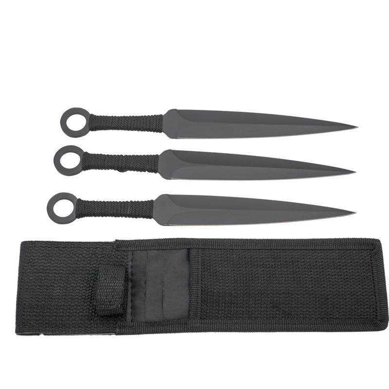 Pack de tres lanzadores color negro