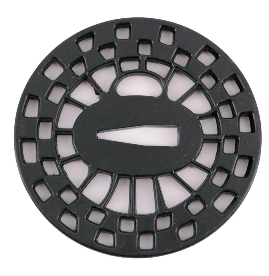 Katana funcional de acero al carbono AISI 1045 con vaina negra y encordado negro