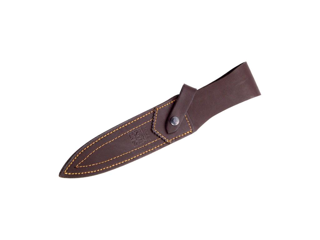 Cuchillo de caza Joker Chamois con puño de madera de olivo y hoja de 18 cm