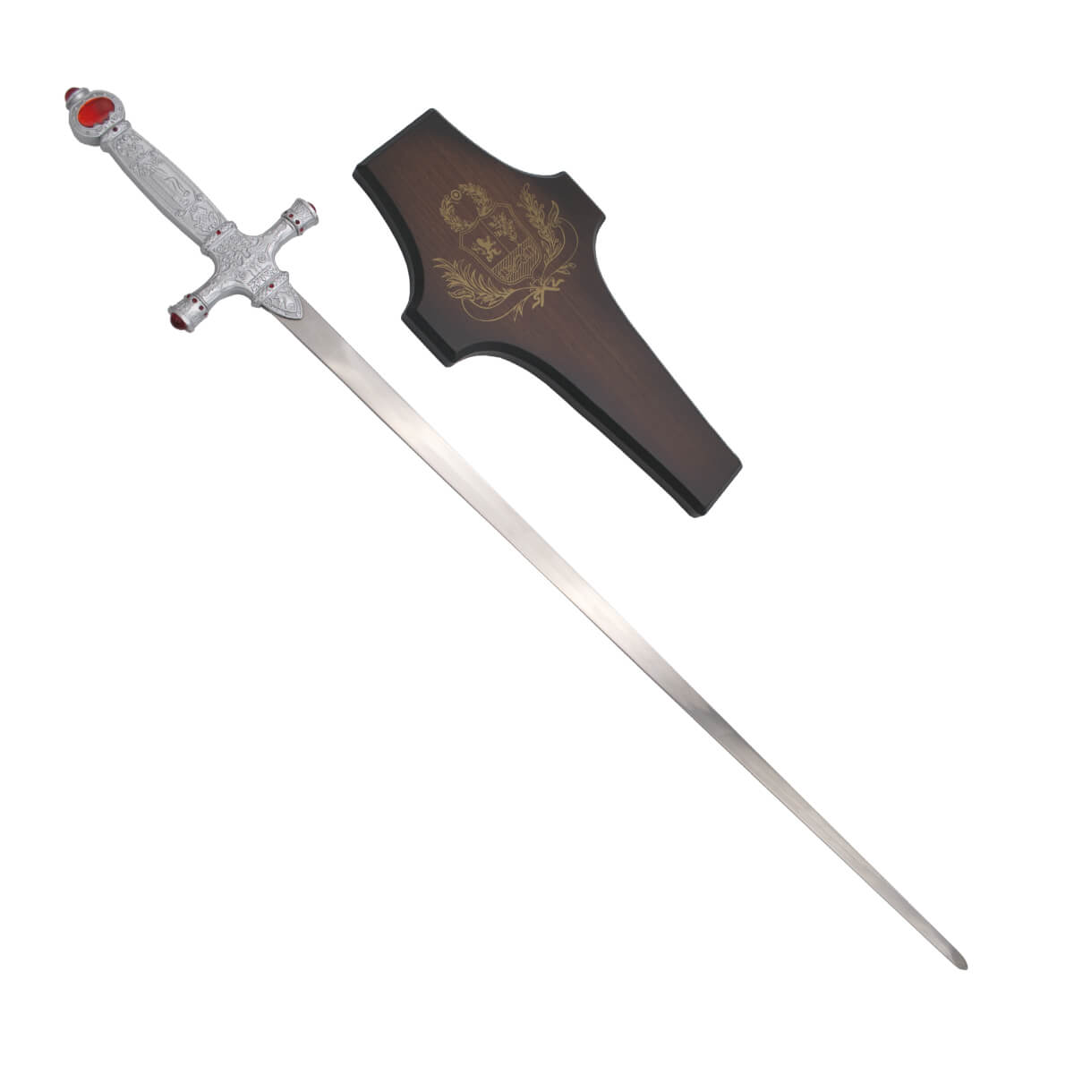 Harry Potter Gryffindor Schwert mit Knauf mit roten Steinen