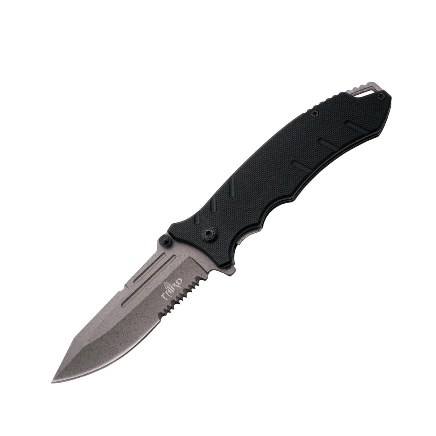 Navaja gun grey titanium negra