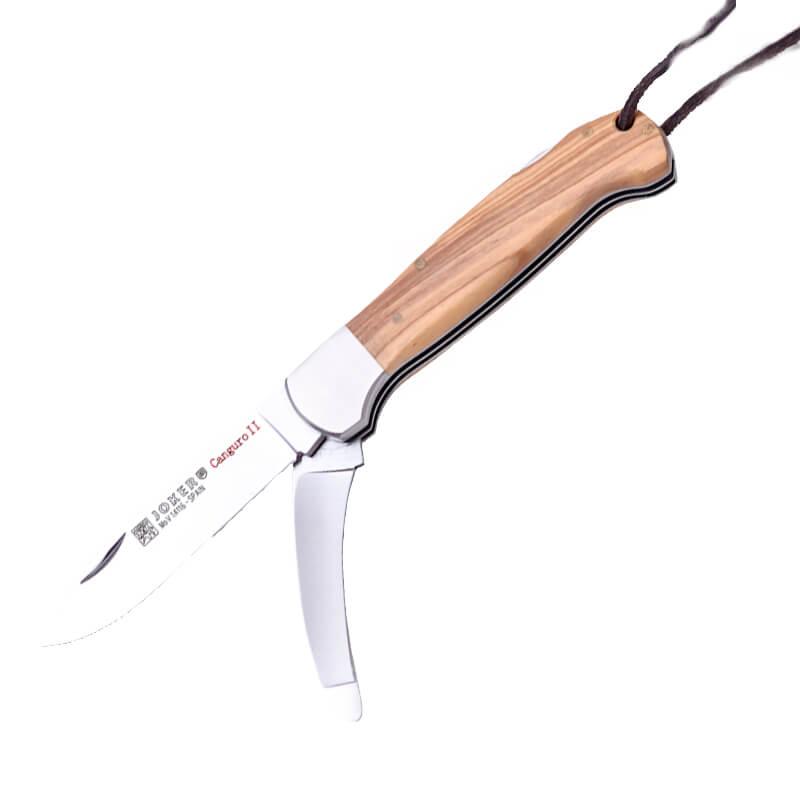 Navaja multiusos Joker Canguro con dos usos y mango de madera de ...