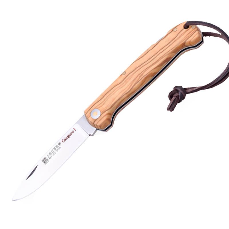 Navaja Joker Canguro I con mango de madera de olivo