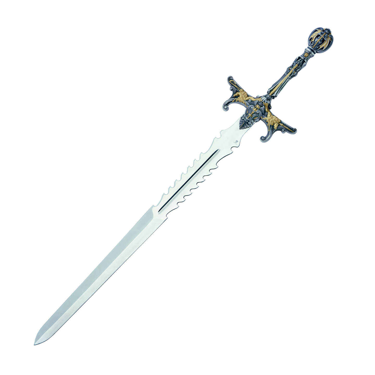 Espada jinetes del apocalipsis con hoja serrada Marto 603