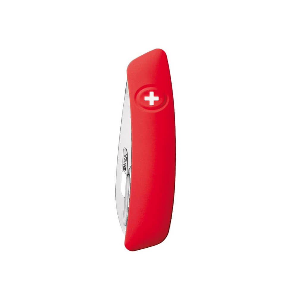 Couteau polyvalent rouge Swiza D02 avec 6 fonctions KNI.0020.1000