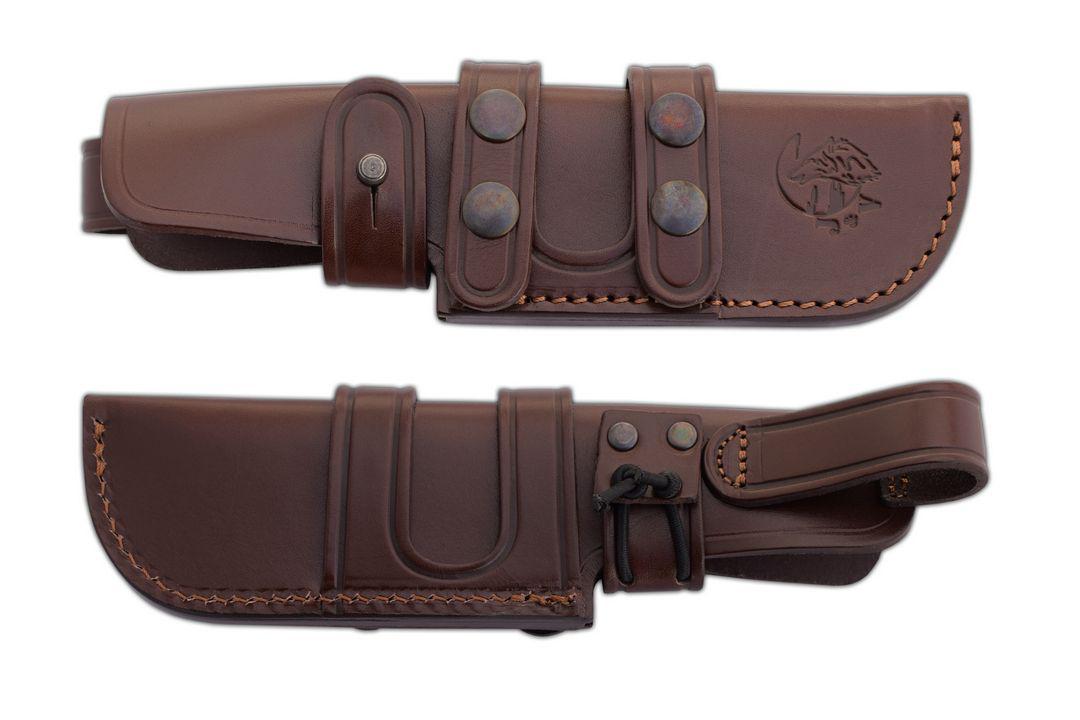 JV Thor Strapazierfähiges Bushcraftmesser mit Griff aus Cocobolo-Holz