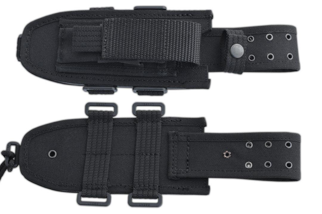 Cuchillo militar JV UOE II Compact con mango de micarta negra