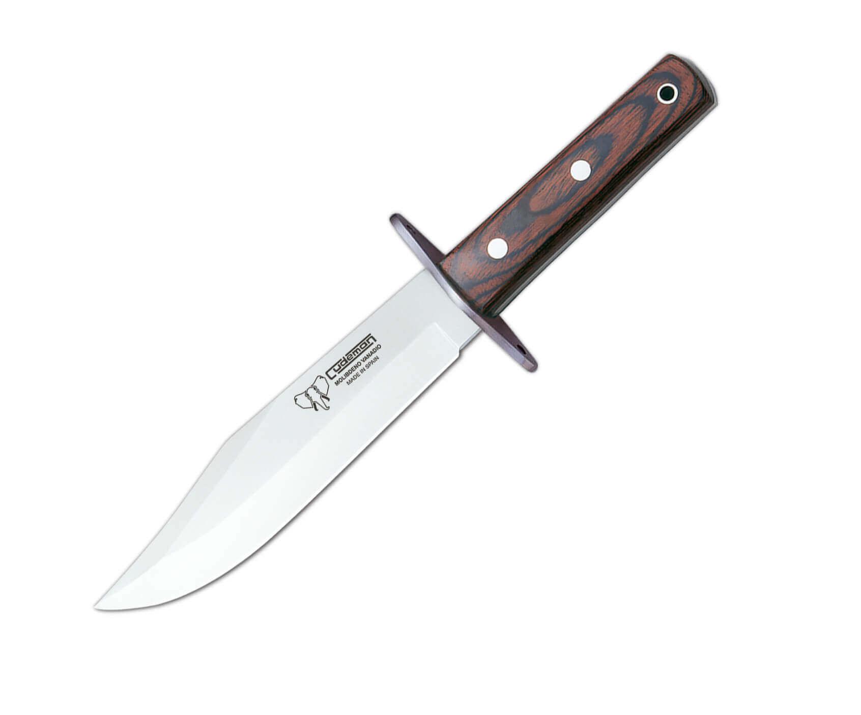 Cudeman Bowie 107-R com punho de resistência e lâmina de 20 cm