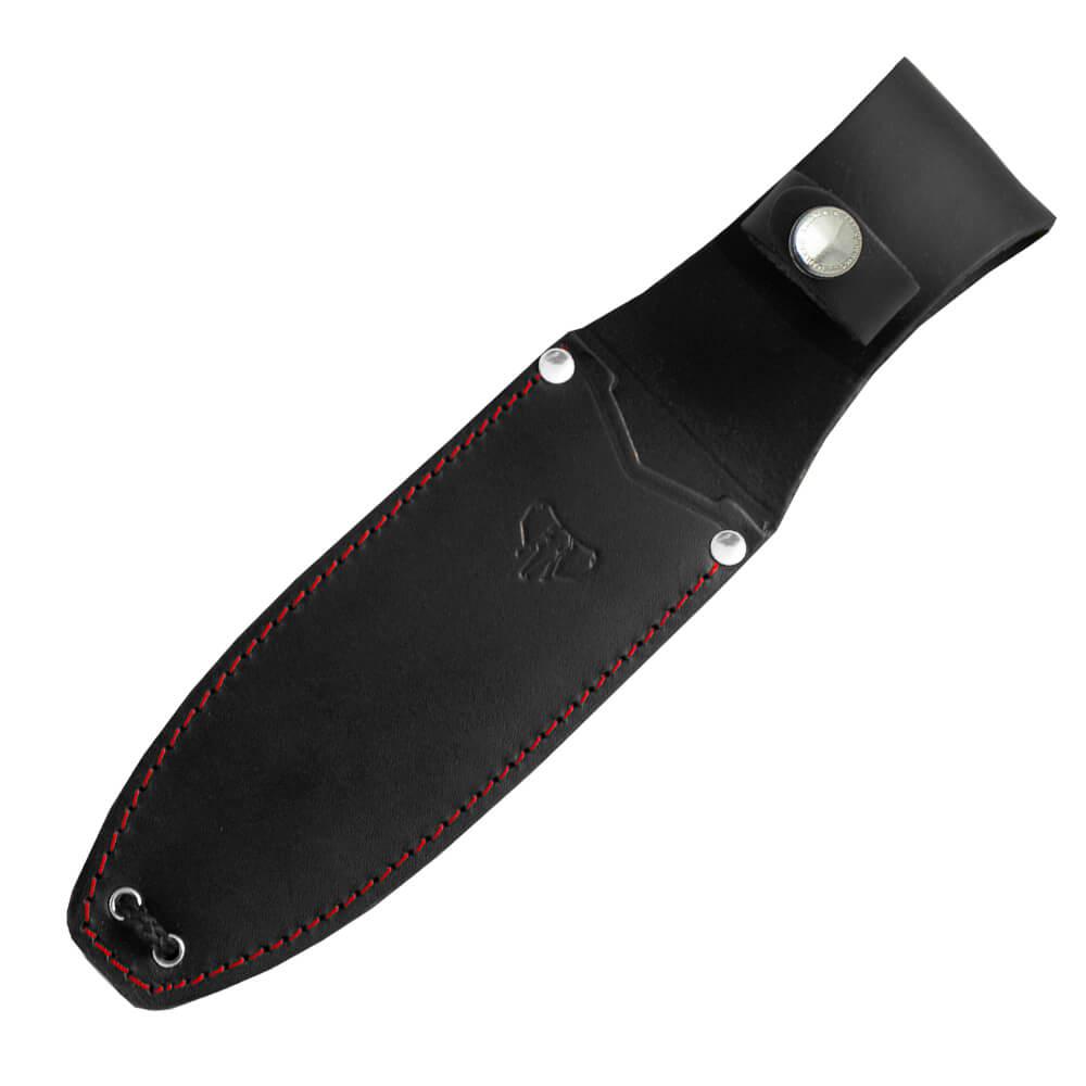 Cuchillo de supervivencia Cudeman Boina Verde Cadete Micarta negra