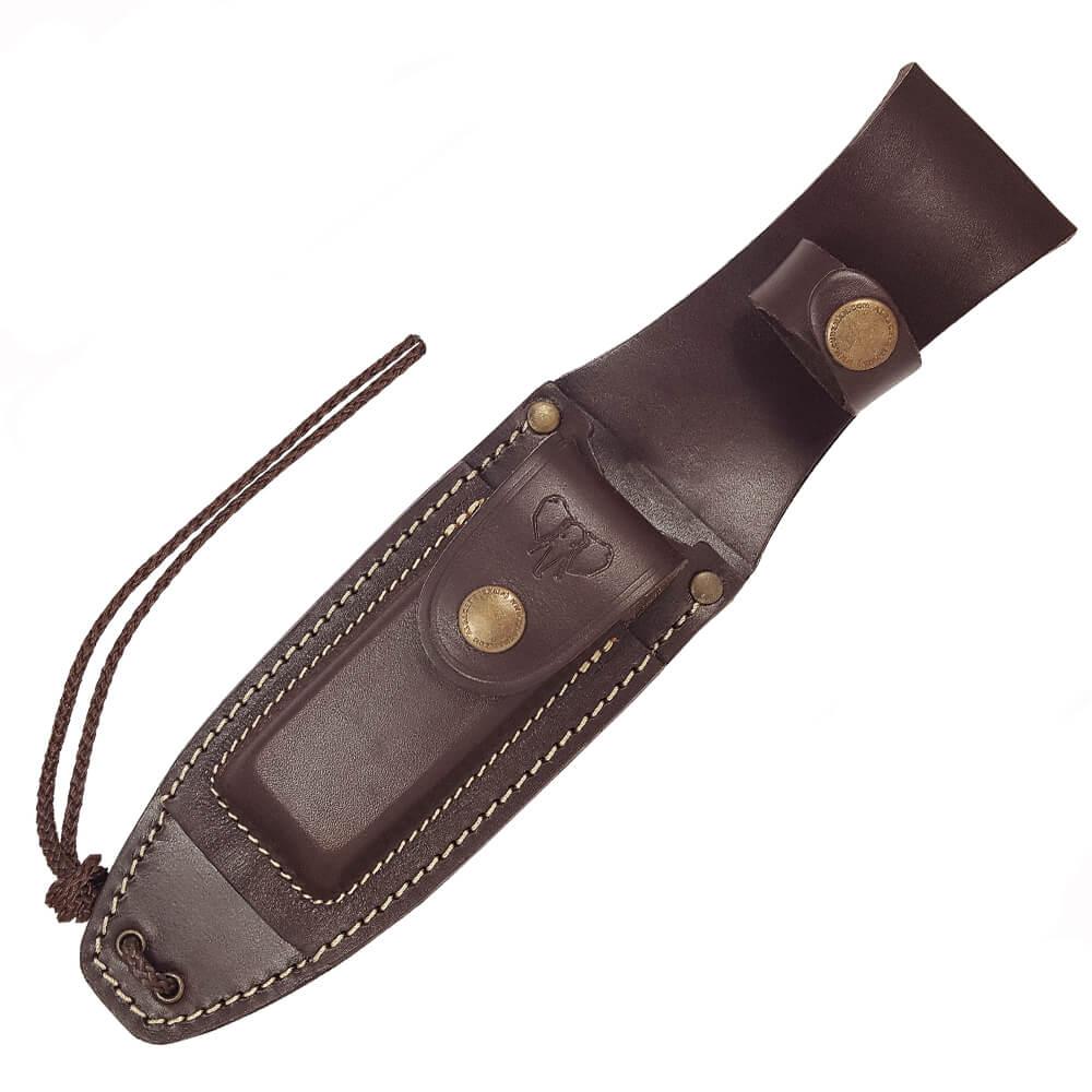 Faca de sobrevivência Cudeman Boina Verde Cadete Cocobolo kit completo