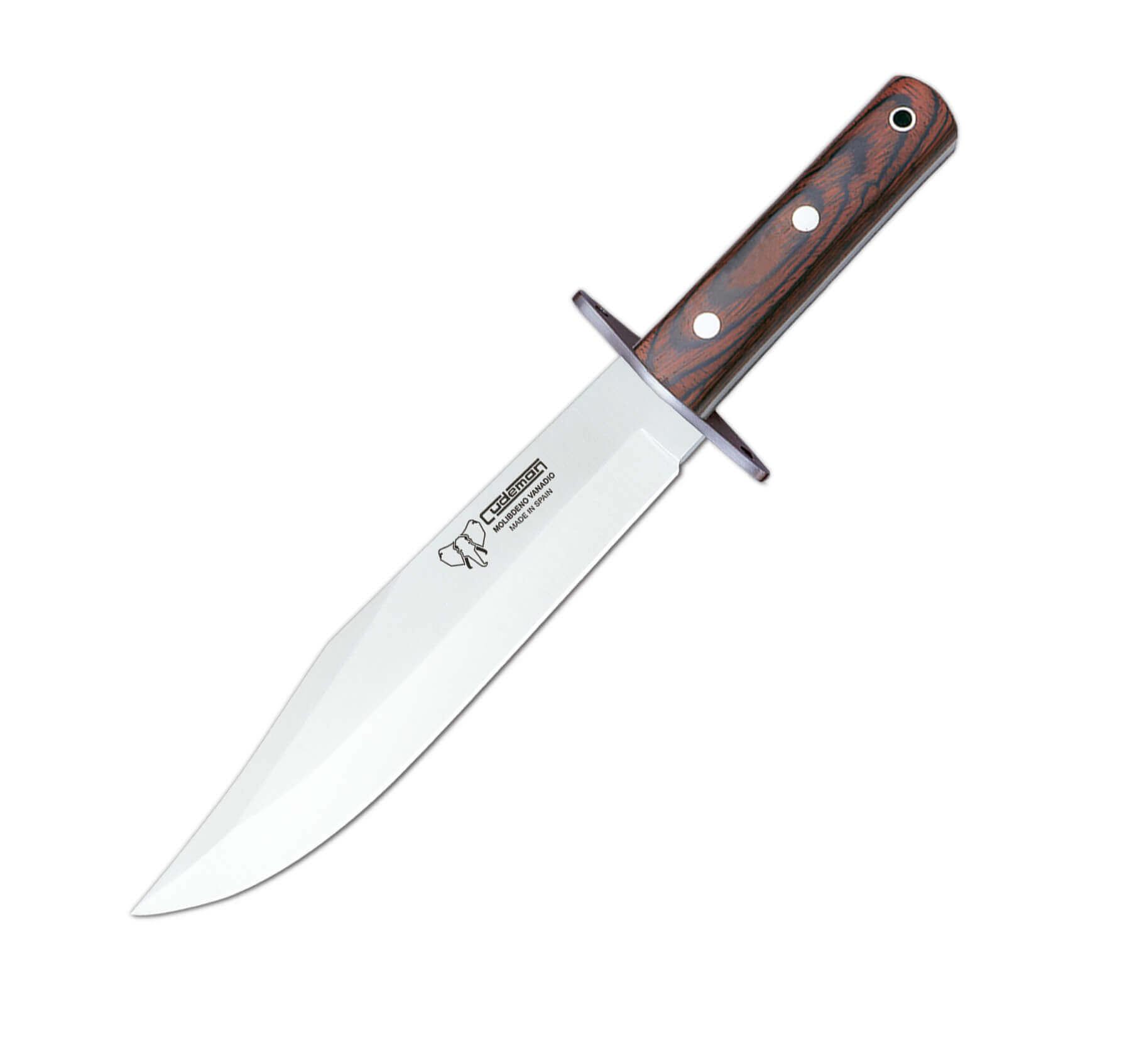 Cudeman Bowie 106-R Messer mit Ausdauergriff und 25 cm langer Klinge