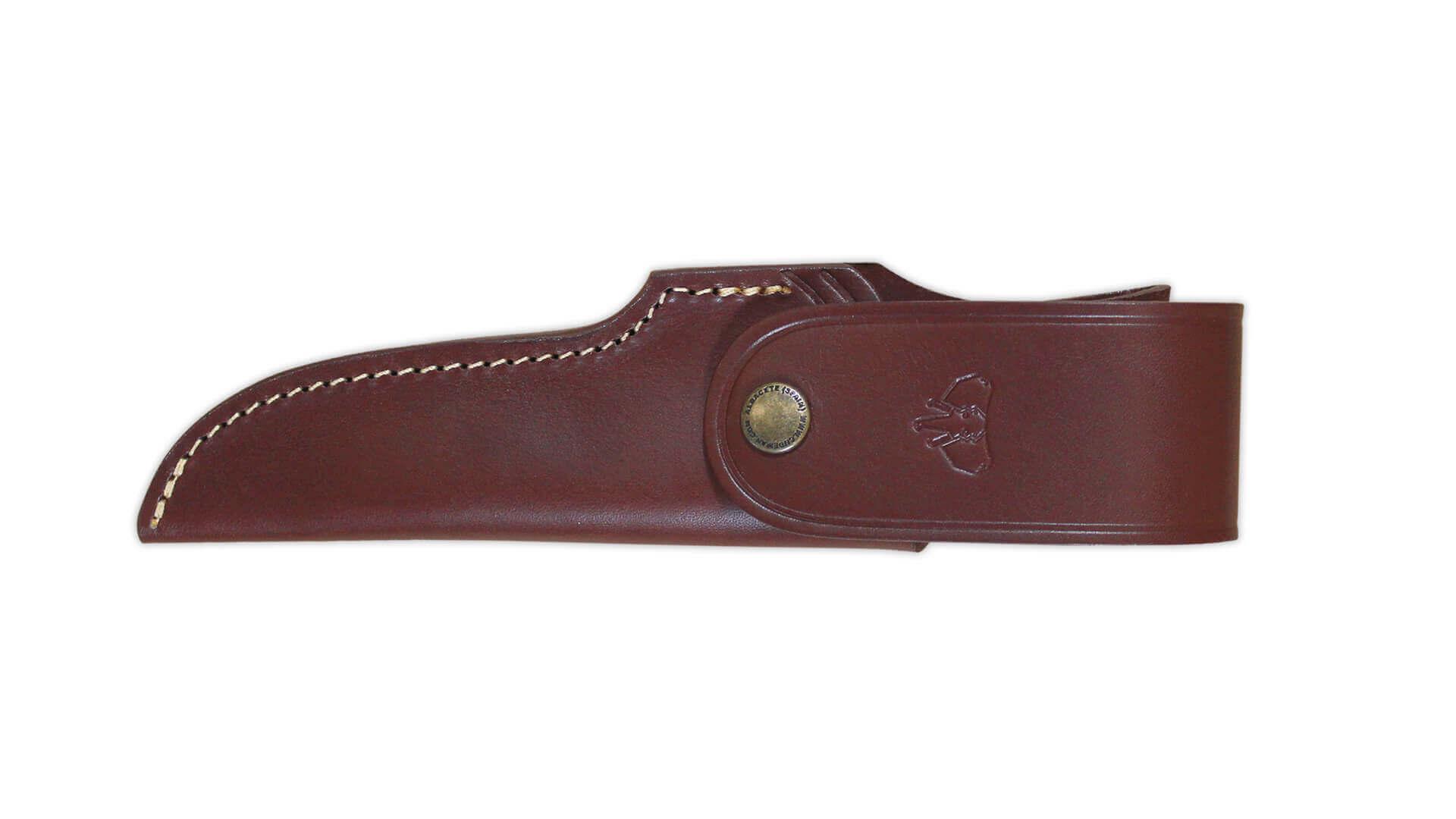 Faca de caça Cudeman Akeley com cabo de madeira de nogueira