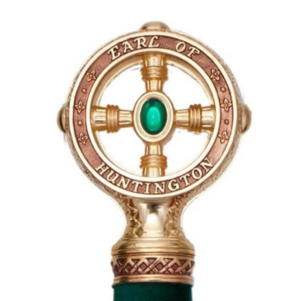 Espada Robin Hood oro con grabado profundo Marto MA754